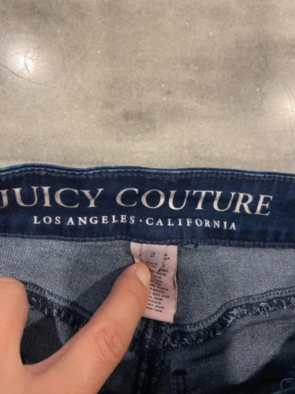 Juicy Couture Women’s Blue Skinny Jeans 2 - Picture 4 of 4